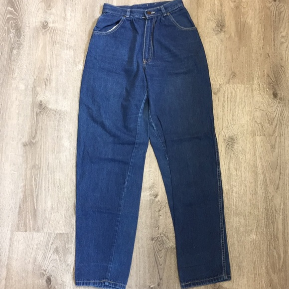 Vintage Denim - Vintage Jeans Smile High Rise Mom Ice Cream Cone